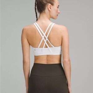 Lululemon White Sports Bra